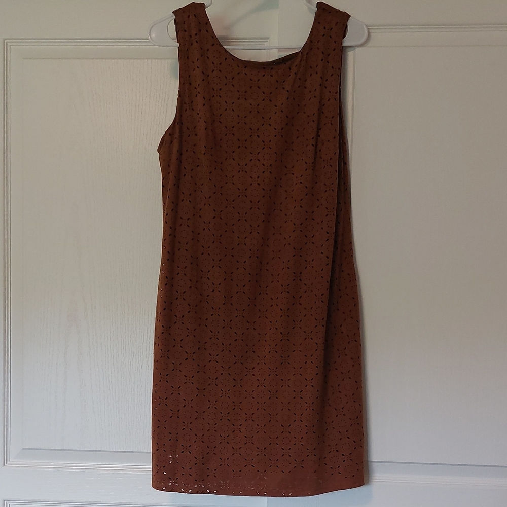 Maurices BrownSleeveless Sheath Dress